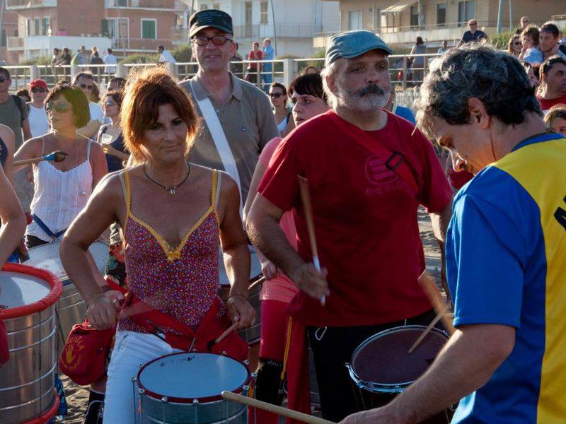 Allievi dei corsi di percussione - Saggio 2012