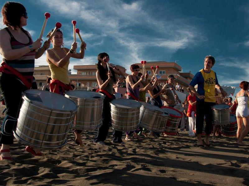 Allievi dei corsi di percussione - Saggio 2012