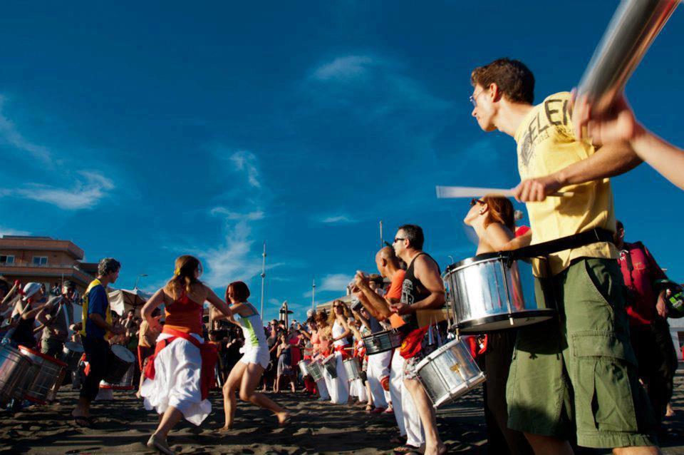 Allievi dei corsi di percussione - Saggio 2012